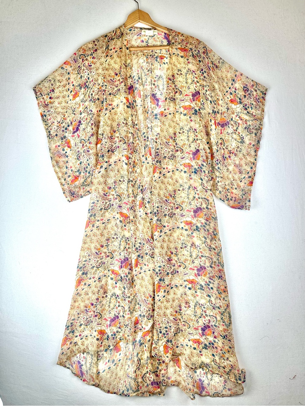 Staring at Stars Open Front Cardigan Duster Boho Hippie Festival Beach